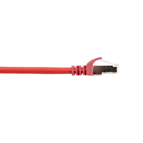Патч-корд TERACOM CS Cat.6A экран. S/FTP LSZH красный (1,0м)