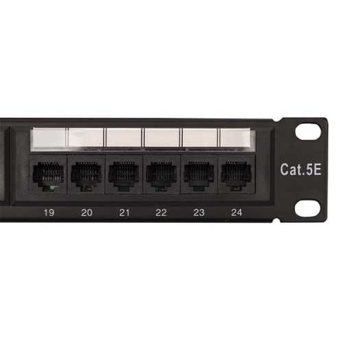Патч-панель TERACOM PRO 19'' Cat.5E 1U неэкран. UTP 24 порта RJ-45 Dual IDC с органайзером Патч-панель TERACOM PRO 19'' Cat.5E 1U неэкран. UTP 24 порта RJ-45 Dual IDC с органайзером
