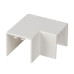 Поворот 90 гр. (25x25) (4 шт) белый EKF-Plast