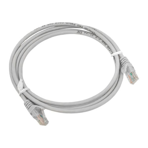 Патч-корд TERACOM PRO Cat.5E неэкран. UTP PVC серый (1,5м)
