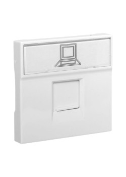 Розетка RJ45 кат. 5e, 2 модуля EKF