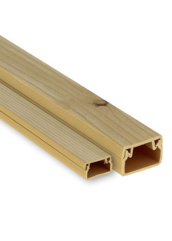 Канал каб. (40x25) (24 м) свет. дерево EKF-Plast