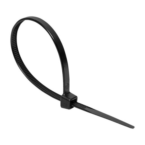 Хомут P6.6 стандартный (ч), 7.6x350 (100шт) FlexLock