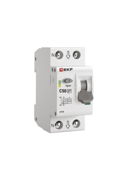 УЗДП с авт.выкл. 1P+N 50А (С) 6кА PROXIMA EKF