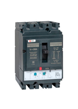 ВА-99C 250/200А 3P 45кА с термомагнитным расцепителем EKF