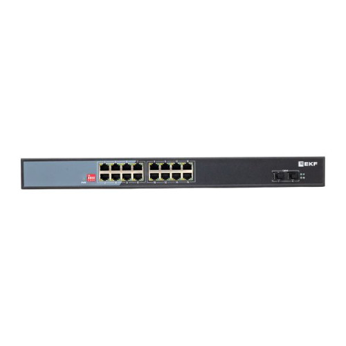 Промышленный неуправляемый коммутатор U-2GX/SFP-16GTR-R TSX EKF