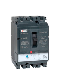 ВА-99C 100/50А 3P 35кА с термомагнитным расцепителем EKF