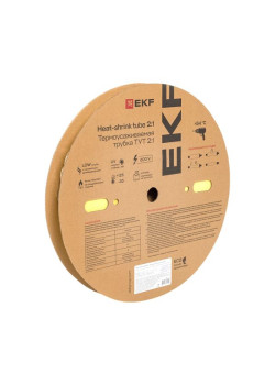 ТУТ нг 30/15 желтая рулон EKF
