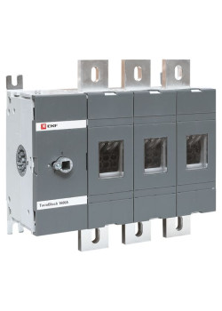Рубильник 1600A 3P без рукоятки управления TwinBlock EKF