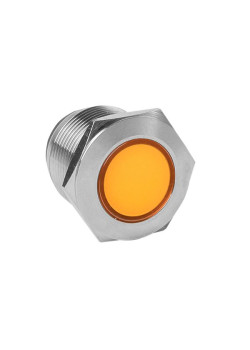 Лампа оранжевая сигнальная S-Pro67 19 мм 24В EKF PROxima