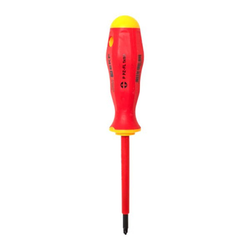 Отвертка Professional PZ-FL1x80 мм VDE 1000В EKF