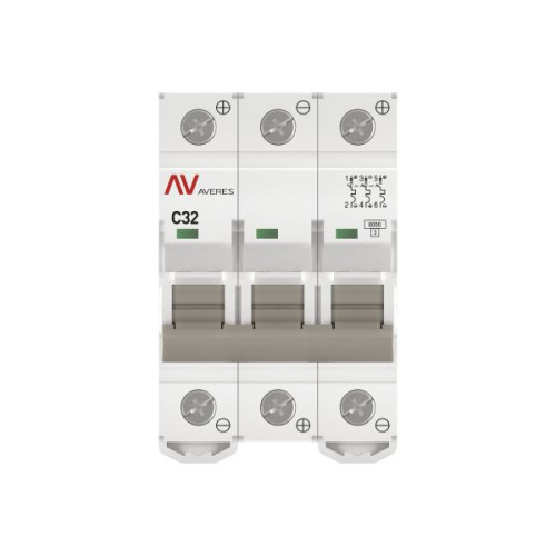 AV-6 DC 3P 32A (C) 6kA EKF AVERES