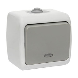 Мурманск Выключатель 1-кл. с инд. 10А IP54 сер.EKF