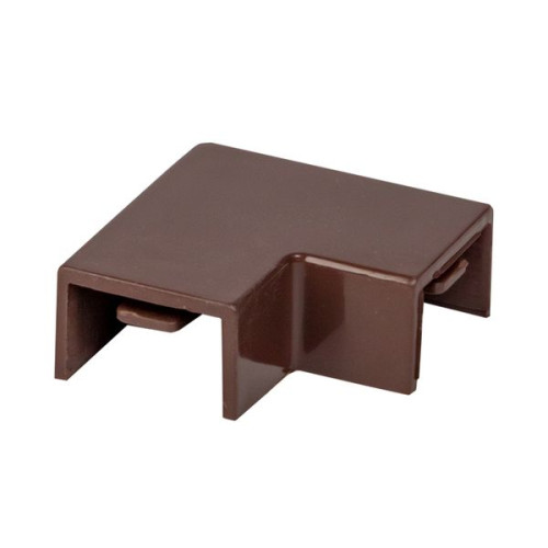 Поворот 90 гр. (15x10) (4 шт) темн. дерево EKF-Plast