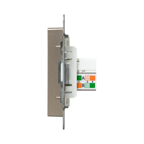 Механизм роз., RJ45 - 2шт, (cat5), шамп., Эпика EKF
