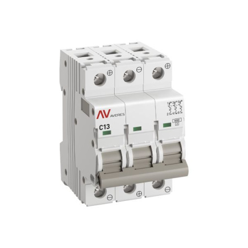 AV-6 DC 3P 13A (C) 6kA EKF AVERES AV-6 DC 3P 13A (C) 6kA EKF AVERES