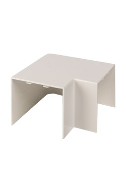 Поворот 90 гр. (60x60) (4 шт) белый EKF-Plast