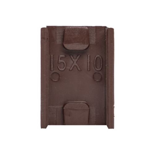 Соединитель (15x10) (4 шт) темн. дерево EKF-Plast Соединитель (15x10) (4 шт) темн. дерево EKF-Plast