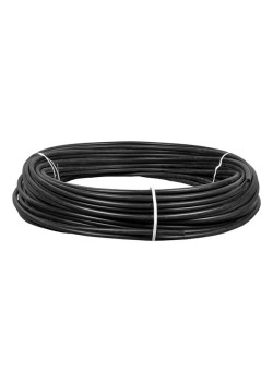 Труба гладкая ПНД жест. d16 мм (100 м) черн. EKF-Plast
