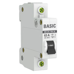 Выкл. нагрузки ВН-29 1P 63А BASIC