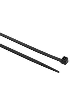 Хомут P6.6 стандартный (ч), 3.6x300 (100шт) FlexLock