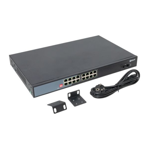 Промышленный неуправляемый коммутатор U-2GX/SFP-16GTR-R TSX EKF