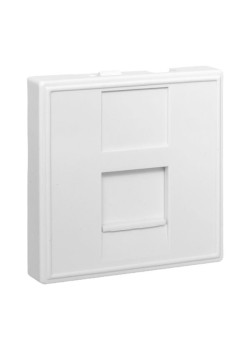 Розетка RJ45 кат. 6, 2 модуля EKF