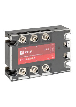 Реле твердотельное трехфазное RTP-25-DA EKF
