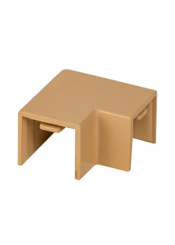 Поворот 90 гр. (16x16) (4 шт) свет. дерево EKF-Plast