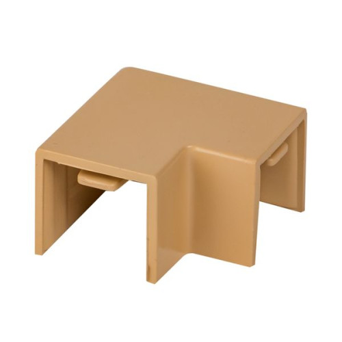 Поворот 90 гр. (16x16) (4 шт) свет. дерево EKF-Plast