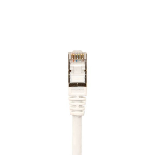 Патч-корд TERACOM CS Cat.6A экран. S/FTP LSZH белый (5,0м)
