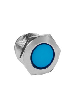 Лампа синяя сигнальная S-Pro67 19 мм 24В EKF PROxima