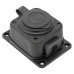 Роз. одномест. с защит. крышкой каучуковая 230В 2P+PE 16A IP44 EKF PRO Роз. одномест. с защит. крышкой каучуковая 230В 2P+PE 16A IP44 EKF PRO