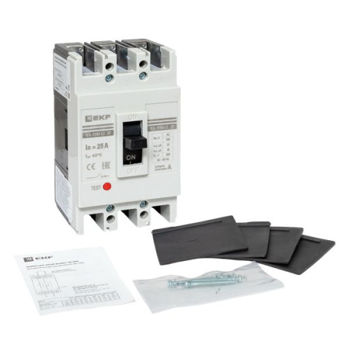 ВА-99М 63/25А 3P 10In 25кА с термомагнитным расцепителем EKF