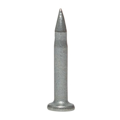 Кованые гвозди по бетону, металлу Bullet Type диаметр 3 мм длина 25 мм, цинкование (1000 шт.) Кованые гвозди по бетону, металлу Bullet Type диаметр 3 мм длина 25 мм, цинкование (1000 шт.)