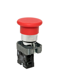 Кнопка BC42 грибок красная NC IP65 EKF
