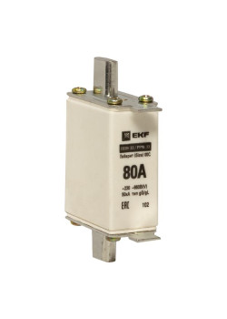 Плавкая вставка ППН-33 100/80А габарит 00С EKF