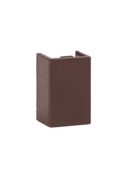 Соединитель (15x10) (4 шт) темн. дерево EKF-Plast