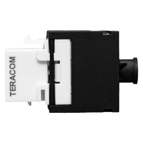 Модуль Keystone TERACOM PRO Cat.5E неэкран. 110 IDC 180 град. самозажимной (Toolless) черный
