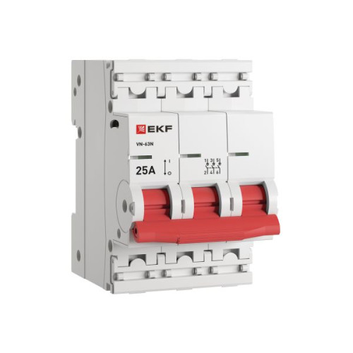 Выкл. нагрузки ВН-63N 3P 25А PROXIMA EKF