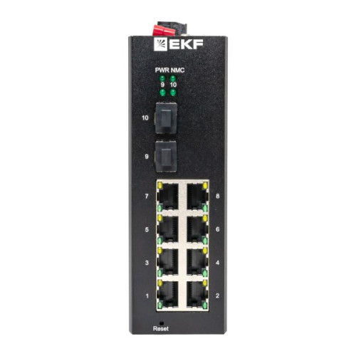 Промышленный управляемый коммутатор уровня L2 ML2-2GX/SFP-8GT TSX EKF