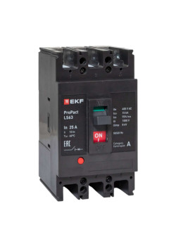 ProPact LS63 25А 3P 15кА EKF