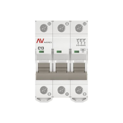 AV-6 DC 3P 13A (C) 6kA EKF AVERES AV-6 DC 3P 13A (C) 6kA EKF AVERES
