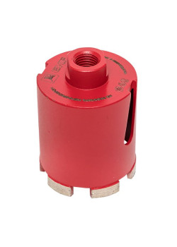 Коронка алмазная для дрелей с микроударом DCH-68MH Micro Hit Laser M16 EKF Professional