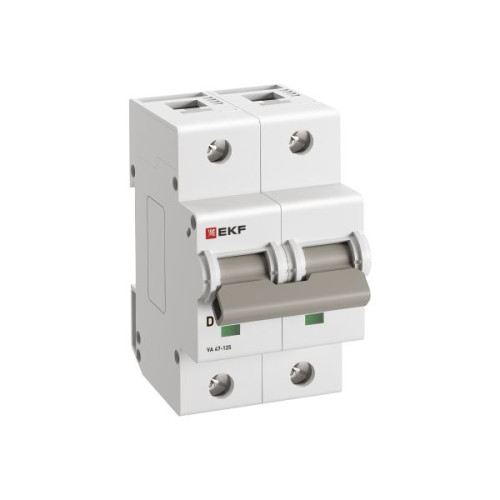 Авт. выкл. ВА 47-125 2P 100А (D) 15кА PROXIMA EKF