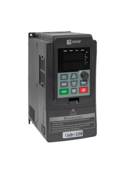 Преобразователь частоты 1,5/2,2кВт 1x230В VECTOR-100 EKF