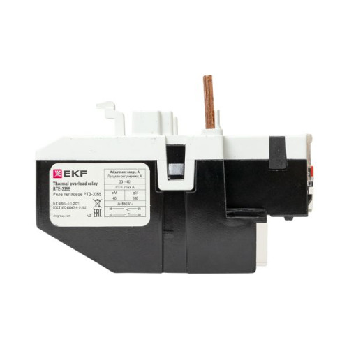 Реле тепловое РТЭ-3355 30-40А EKF Реле тепловое РТЭ-3355 30-40А EKF