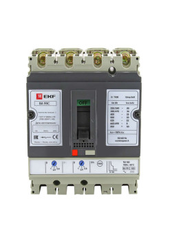 ВА-99C 630/630А 3P+N 45кА с электронным расцепителем EKF