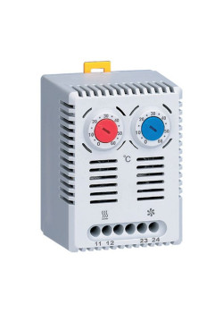 Термостат NO+NC (охлаждение и обогрев) на DIN-рейку 10A 230В IP20 EKF PROxima