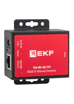 Преобразователь RS-232 в Ethernet MC-232-TCP TSX EKF